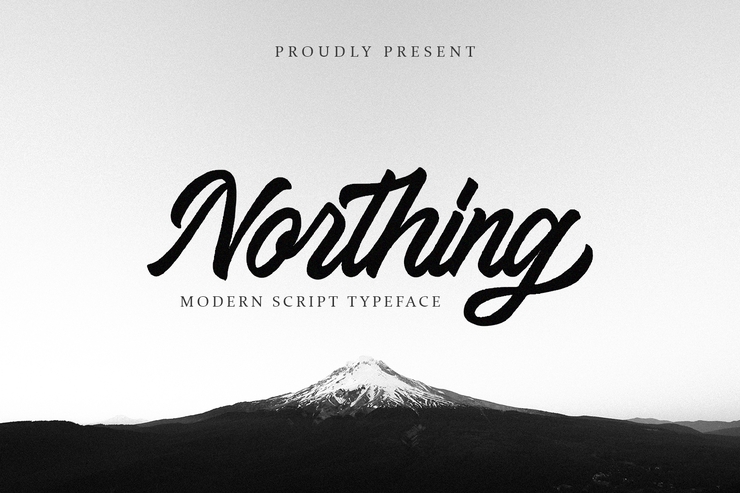 Northing字体 6