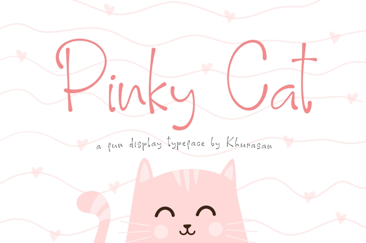 Pinky Cat字体 1