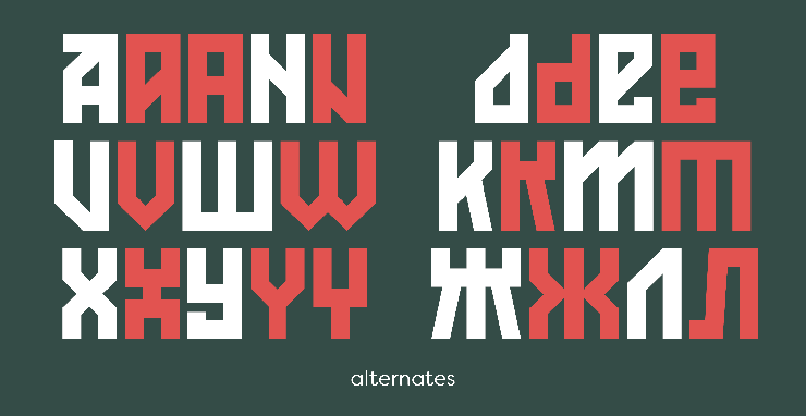 Konstruktor字体 6