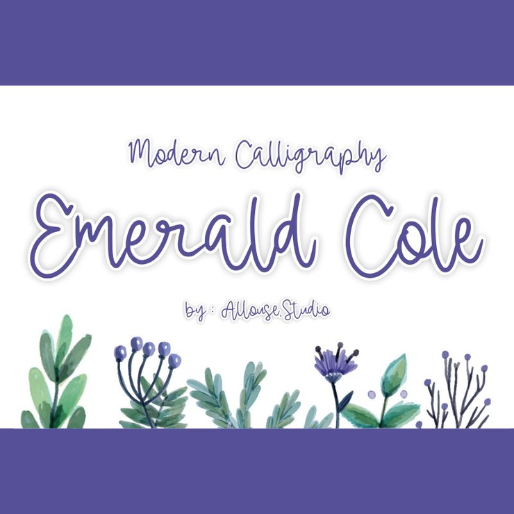 Emerald Cole字体 1
