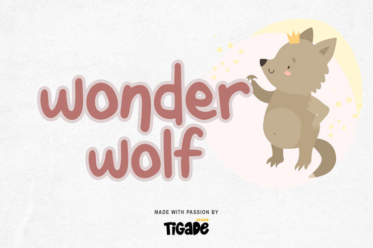 Wonderwolf字体 4