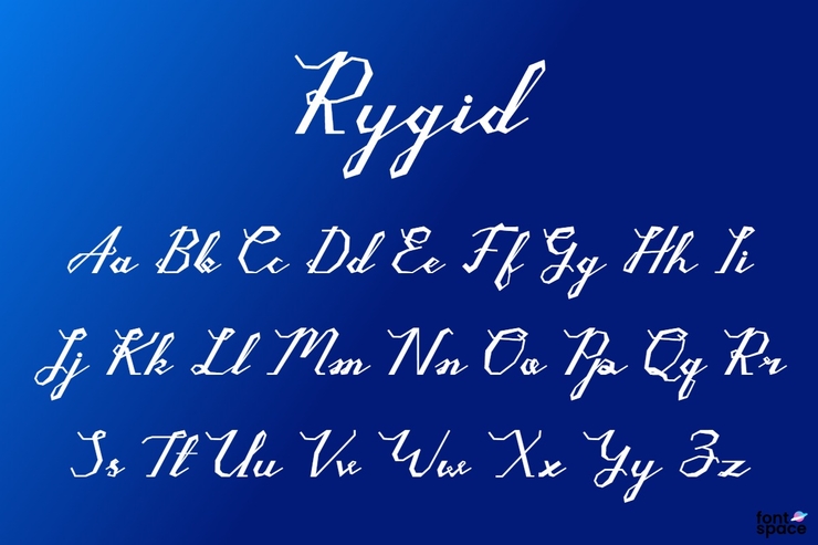 Rygid字体 1