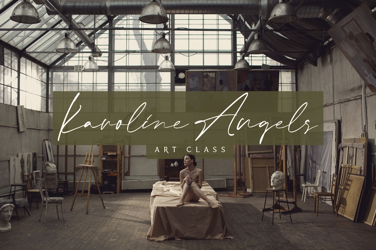 Calvin Fallen字体 2