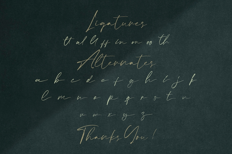 Calvin Fallen字体 6