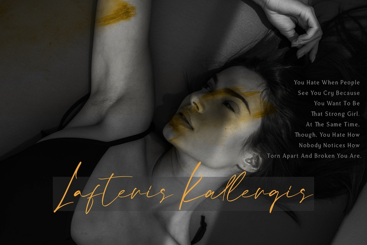 Calvin Fallen字体 10