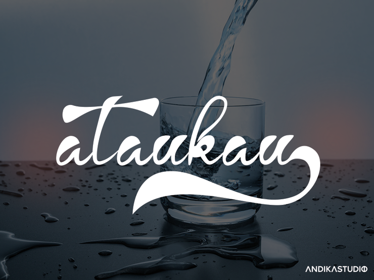 Atoukau字体 2