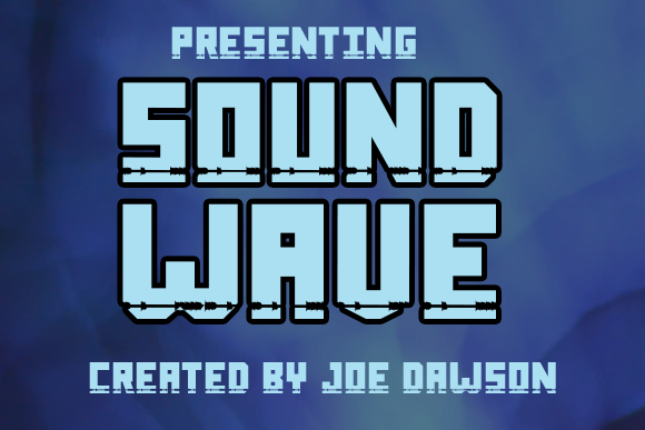 Sound Wave字体 1