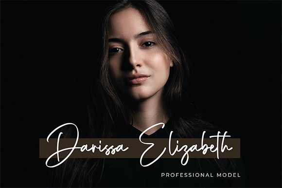 Sherina Safira字体 4