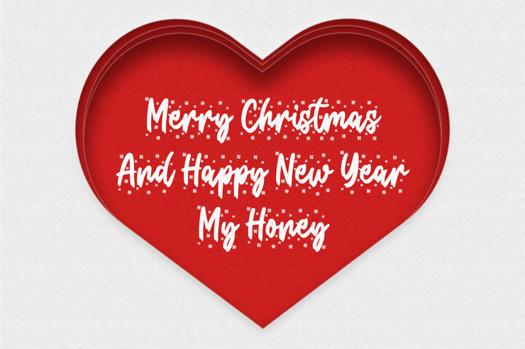 Christmas Present Snow字体 4