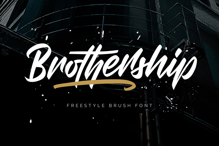 Brothership字体 1