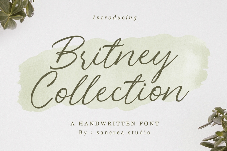 Britney Collection字体 1