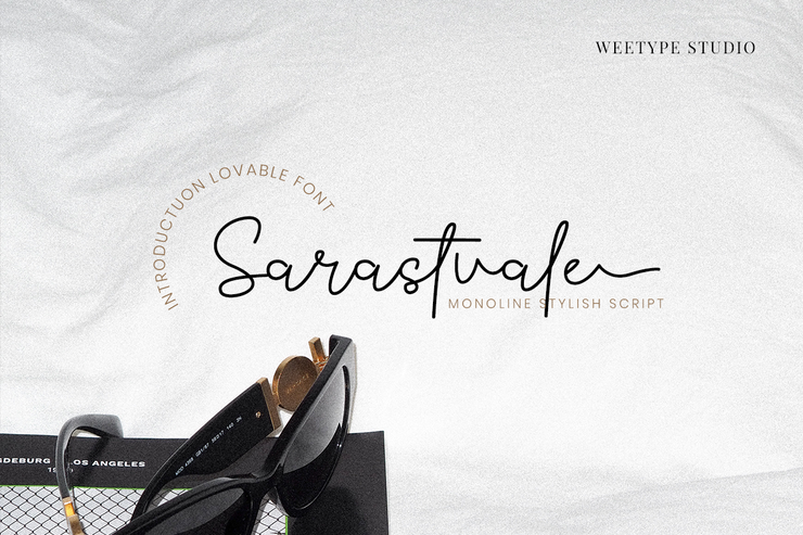 Sarastvale字体 4