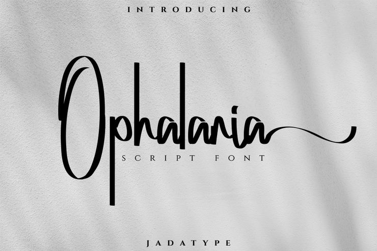 Ophalaria字体 1