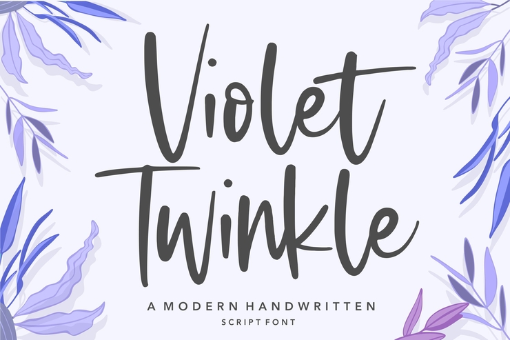 Violet Twinkle字体 1