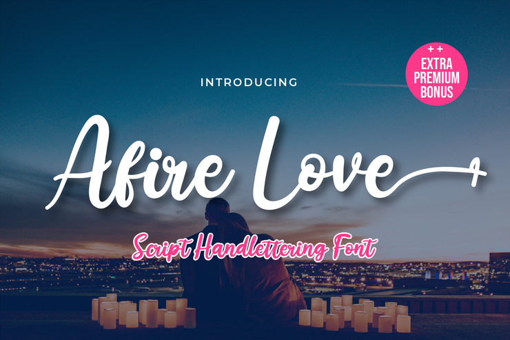Afire Love字体 1