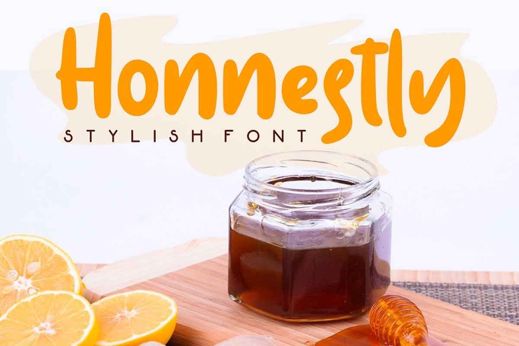 Honnestly字体 1
