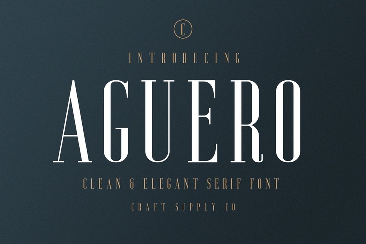 Aguero Serif字体 1
