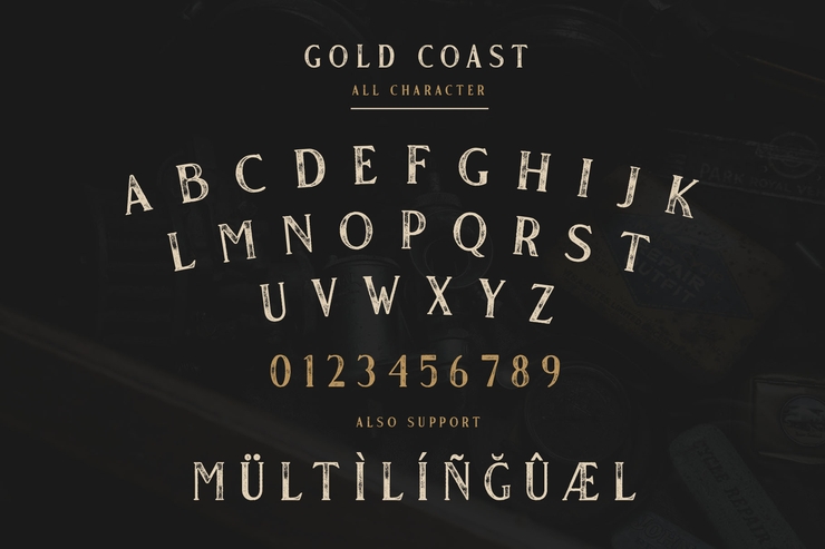 Gold Coast字体 4