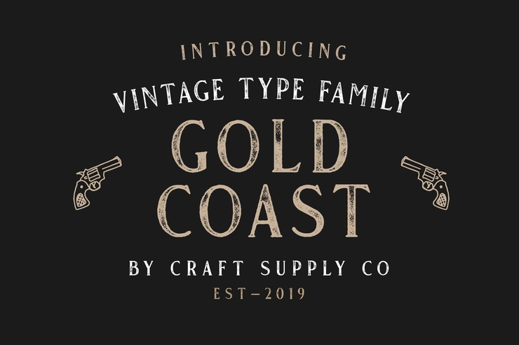 Gold Coast字体 8