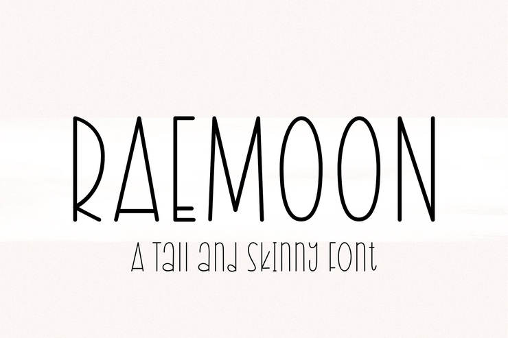 Raemoon字体 6