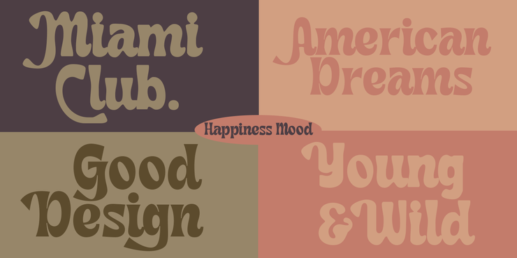 Happiness Mood字体 5