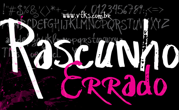 vtks Rascunho  Errado字体 1