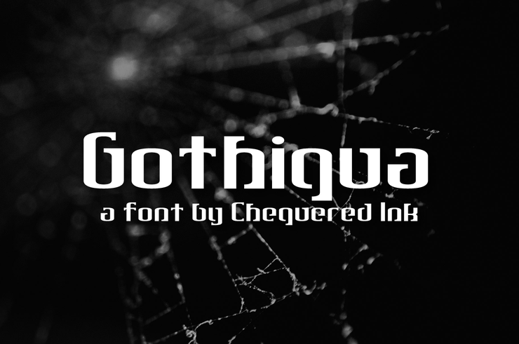 Gothiqua字体 1