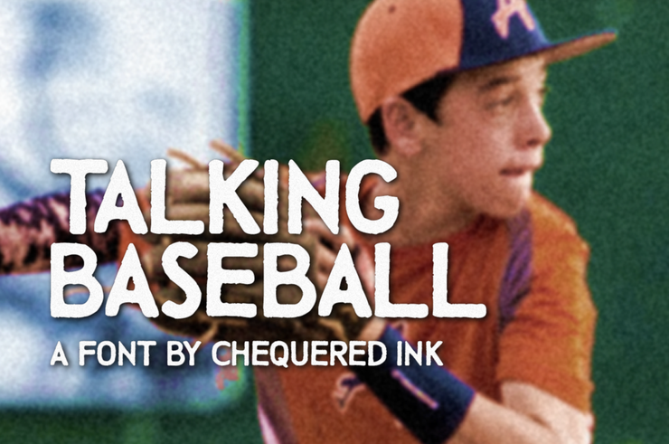 Talking Baseball字体 1