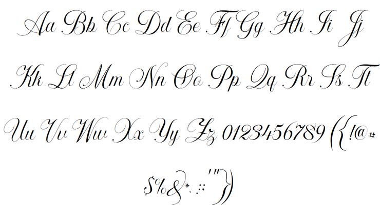 Khatija Calligraphy字体 2