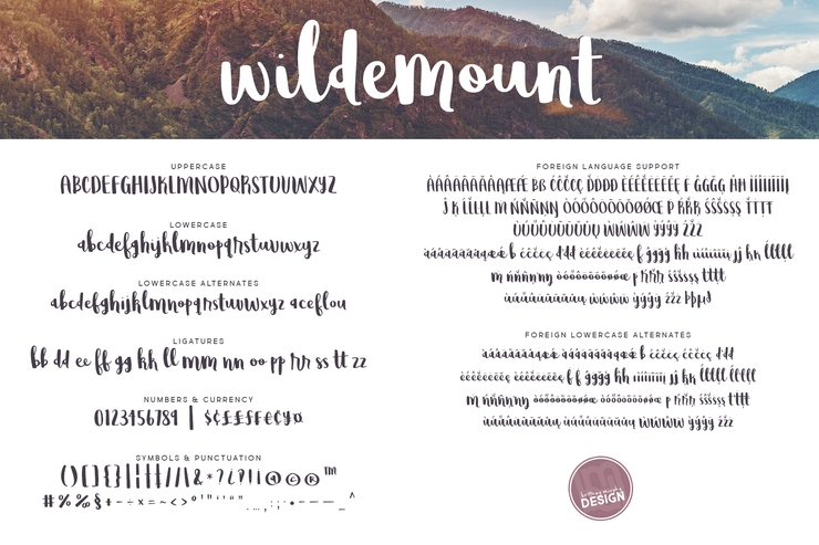 Wildemount字体 1