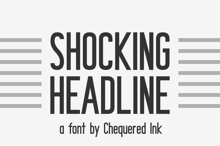 Shocking Headline字体 1