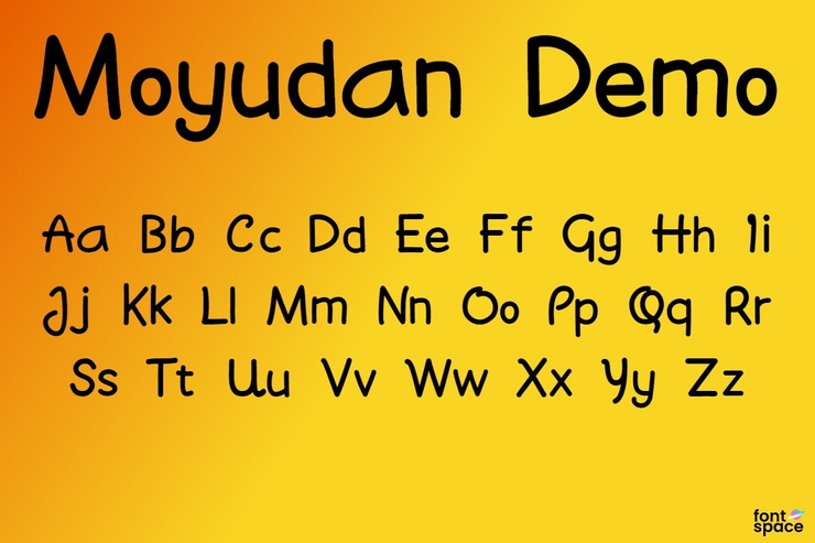 Moyudan字体 1