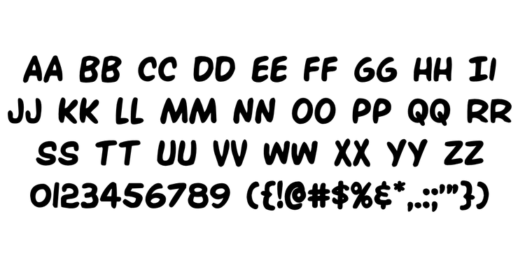 Overstreet Bible字体 6