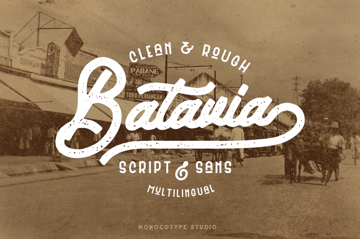 Batavia Sans Clean字体 6
