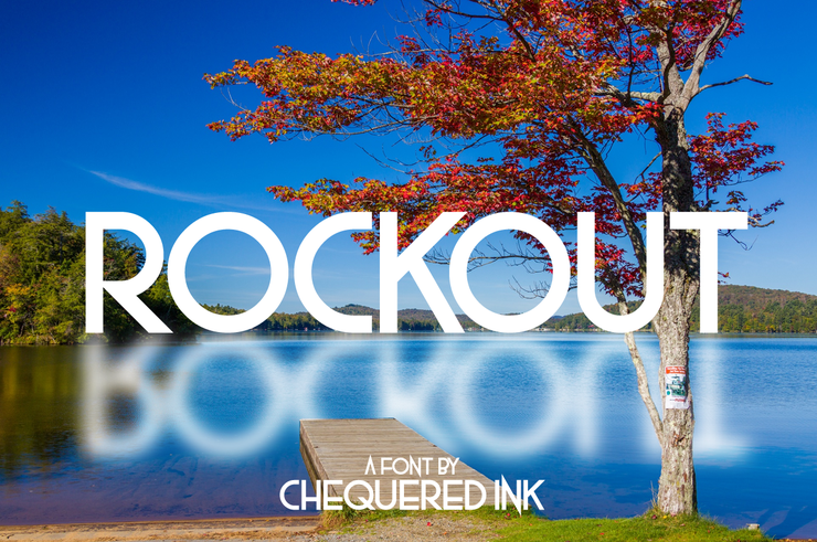 Rockout字体 1