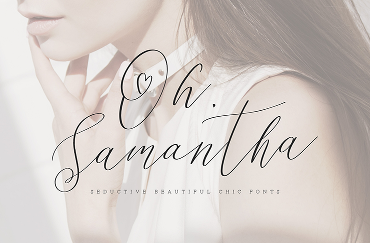 Oh Samantha字体 1