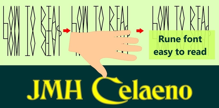 JMH Celaeno Book字体 1