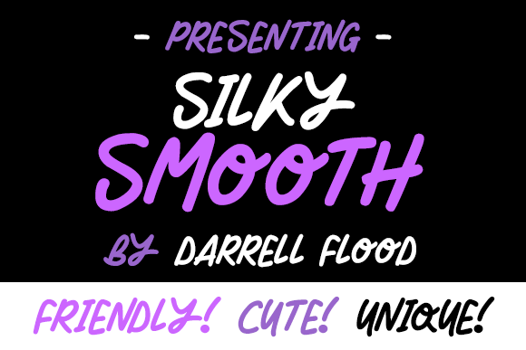 Silky Smooth字体 1