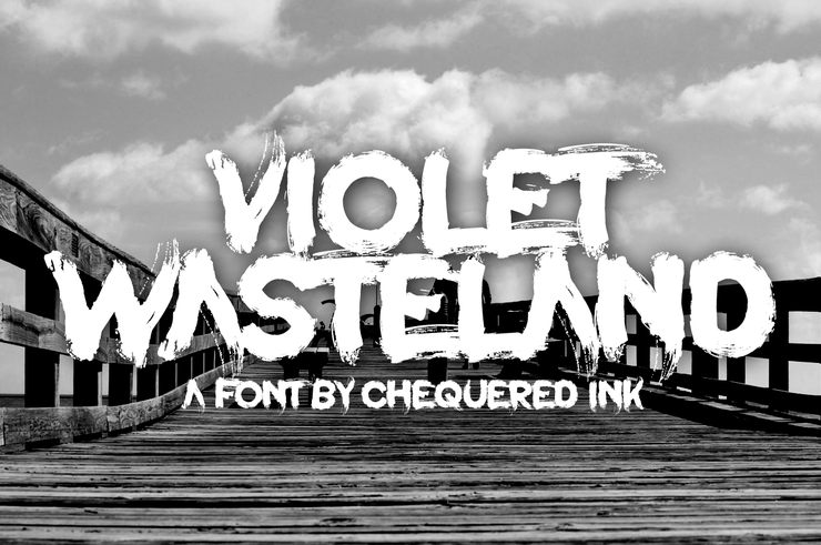 Violet Wasteland字体 1