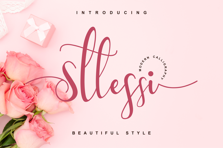 Sttessi字体 4