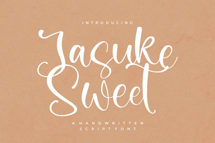 Jasuke Sweet字体 9