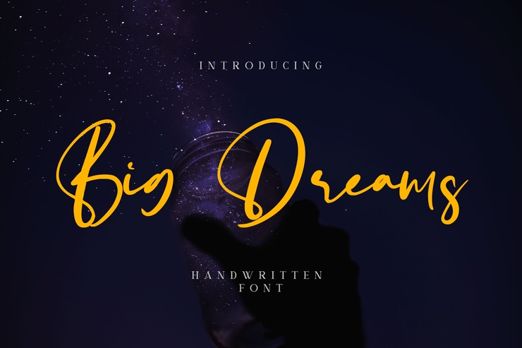 Big Dreams字体 6