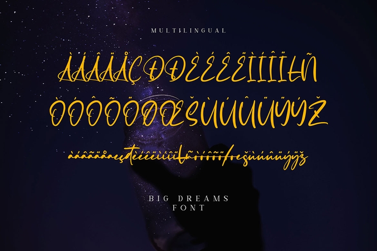 Big Dreams字体 8