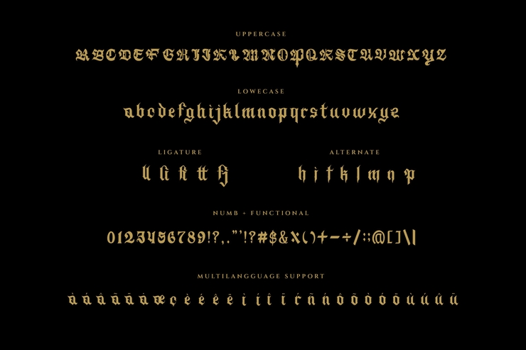 Gelaph字体 6