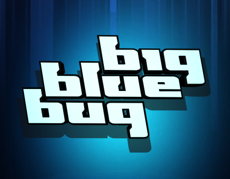 Big Blue Bug字体 3