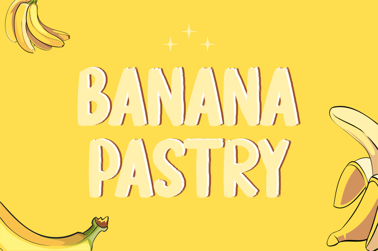 Banana Pastry字体 1