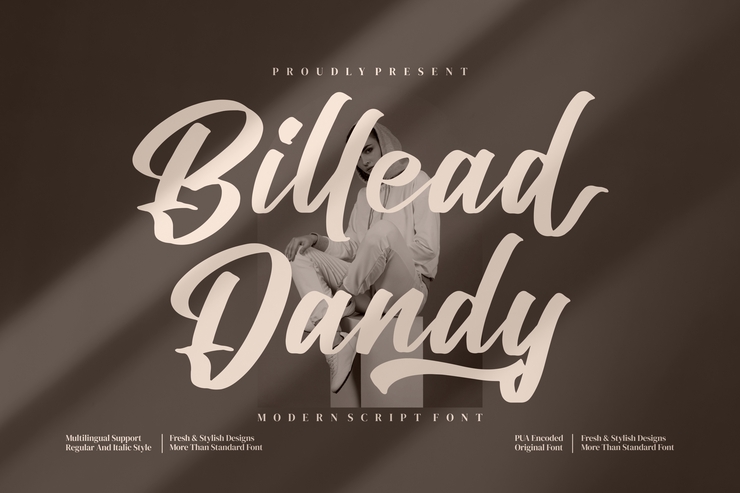 Billead Dandy字体 5