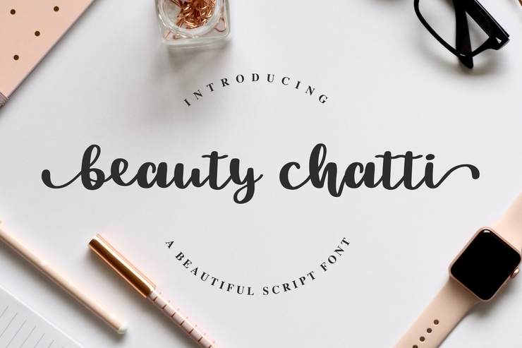 Beauty Chatti字体 1