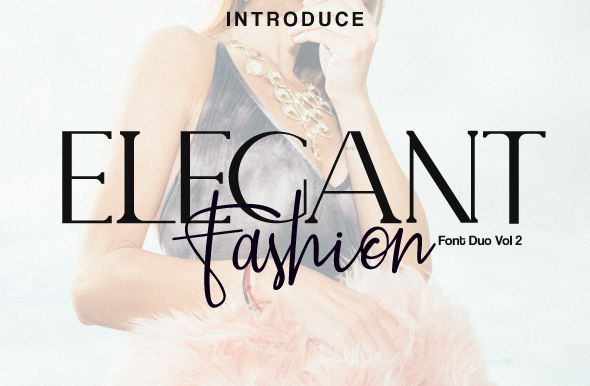 Elegant Fashion字体 2