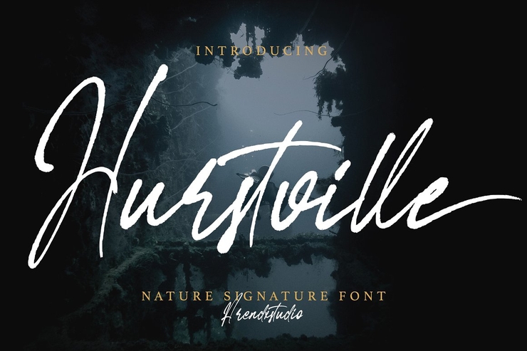 Hurstville字体 2